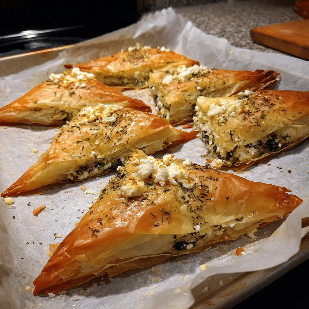 Spanakopita Triangles