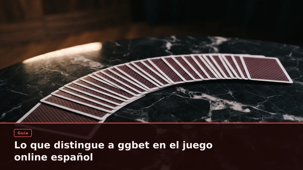 Lo que distingue a ggbet en el juego online español