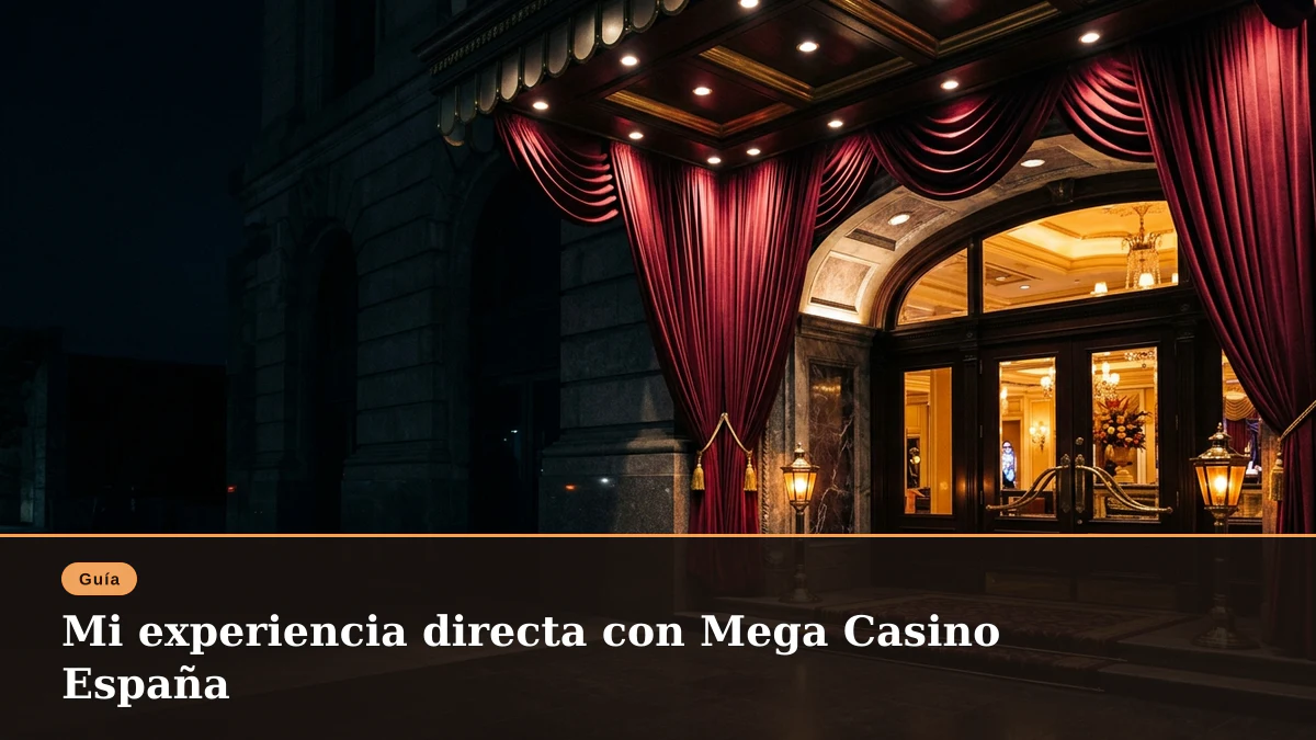 Mi experiencia directa con Mega Casino España