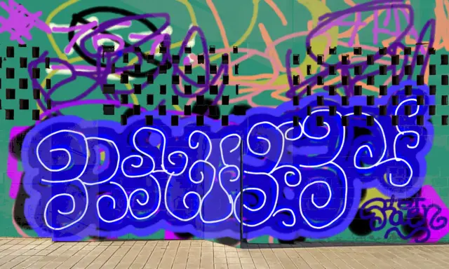 Graffiti artwork by Ksksksskk