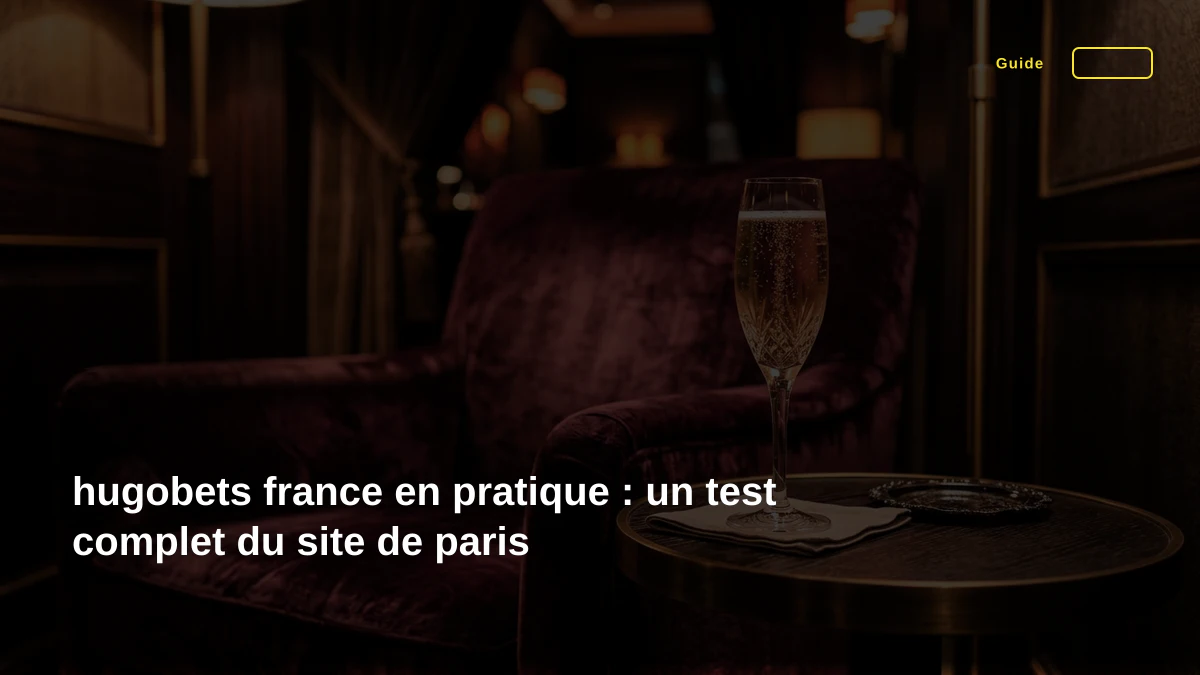 hugobets france en pratique : un test complet du site de paris