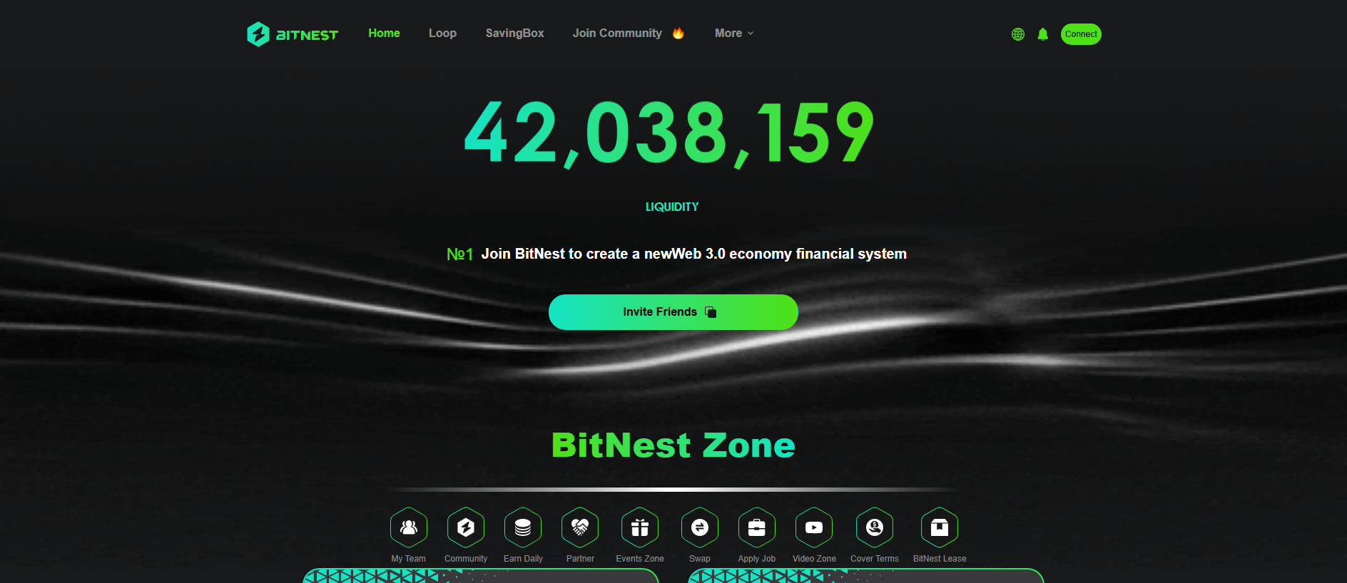Screenshot of bitnestloopreturn.xyz