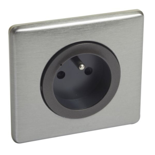 Prise connectée 16 A Céliane with Netatmo – Graphite
