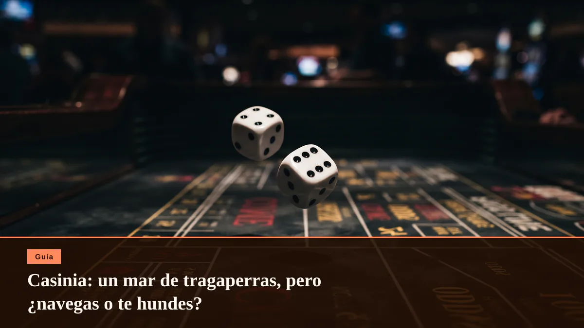 Casinia: un mar de tragaperras, pero ¿navegas o te hundes?