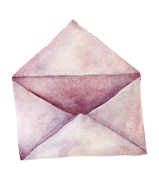 Pink-envelope