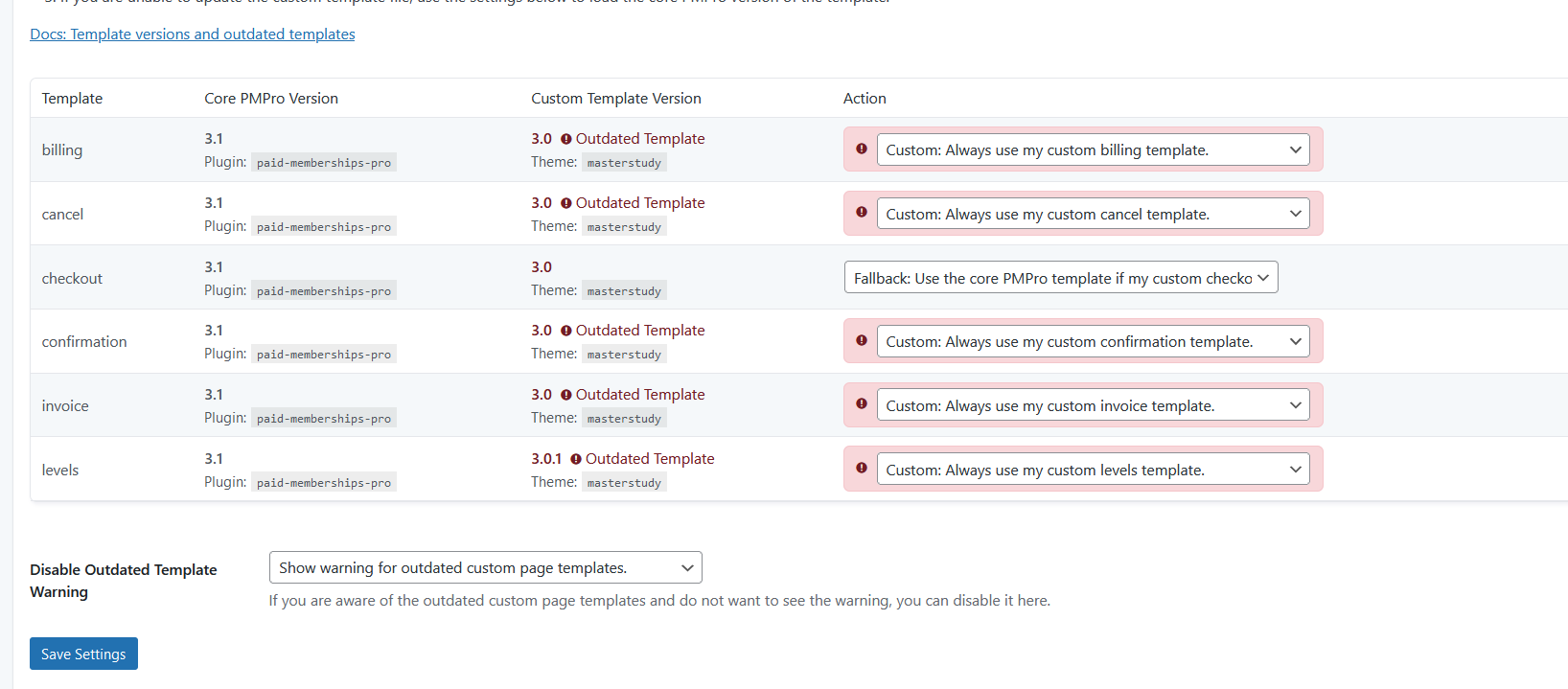 Pmpro Examples PMPro and MS LMS templates | WordPress.org