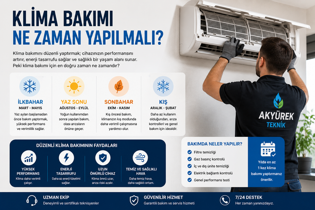 Klima bakımı