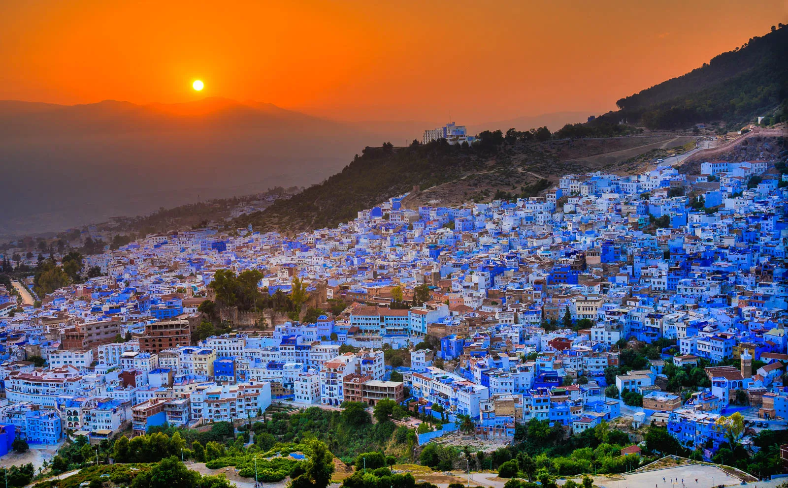 Spanish Mosque overlooking Chefchaouen
