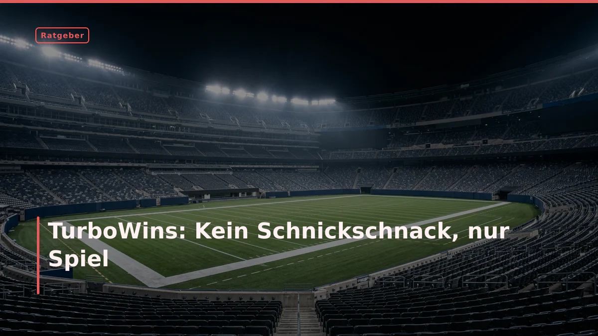 TurboWins: Kein Schnickschnack, nur Spiel