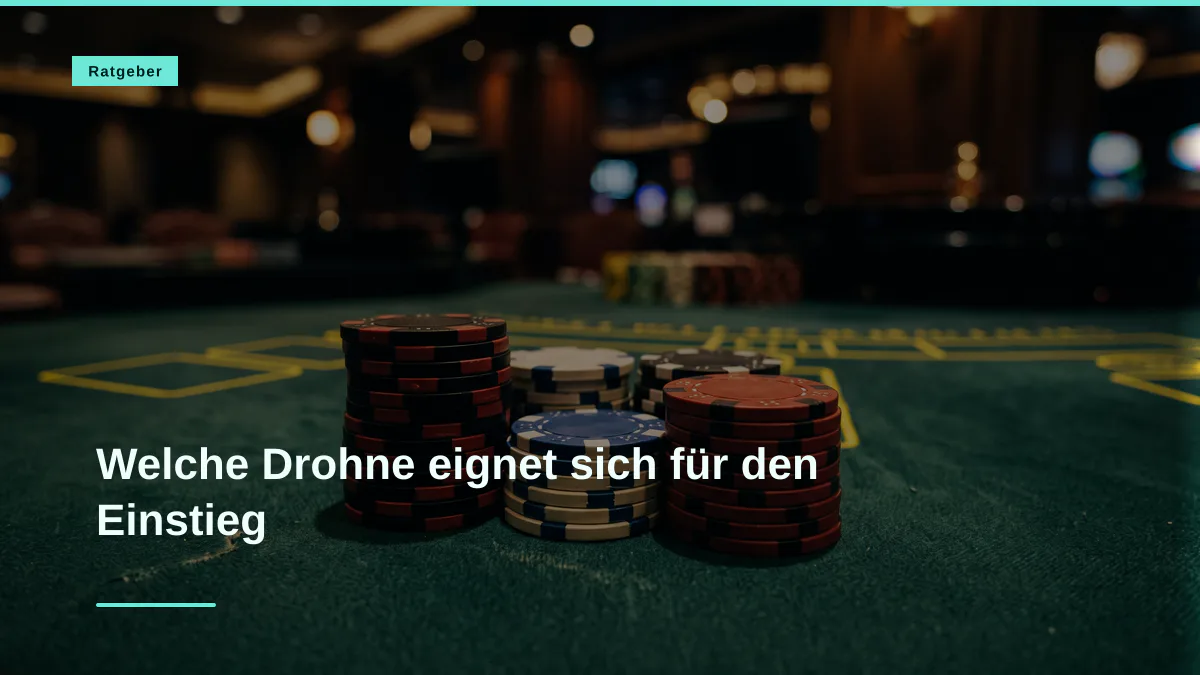 Welche Drohne eignet sich für den Einstieg