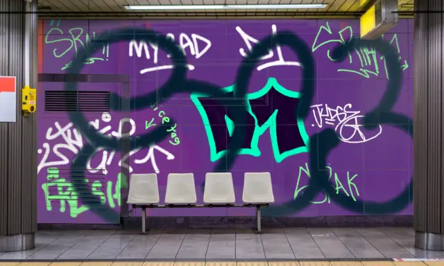 Graffiti artwork by SRAK