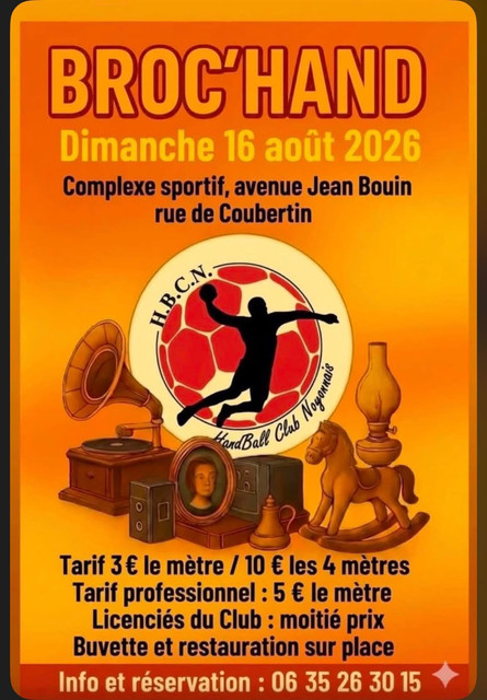 Broc'Hand – Brocante du Handball Club Noyonnais
