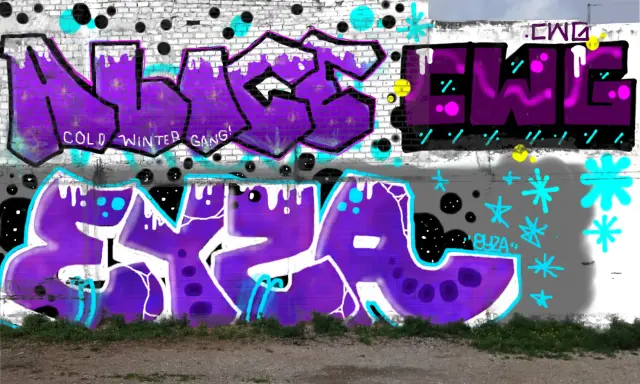 Graffiti artwork by eyza