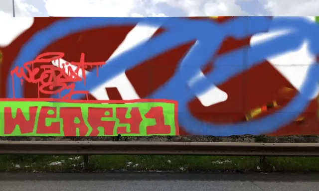 Graffiti artwork by DECAY