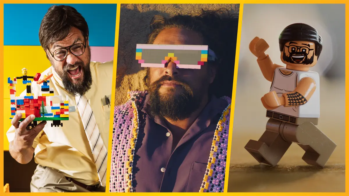 Jason Momoa Becomes Lego's Perfect Playmaker