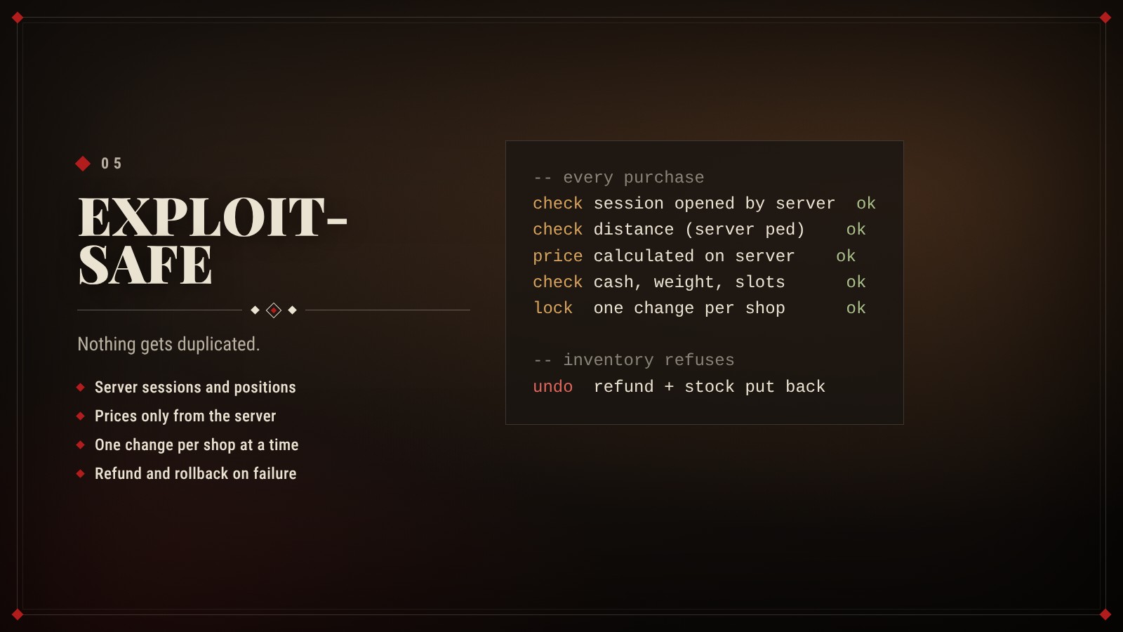 Exploit-safe