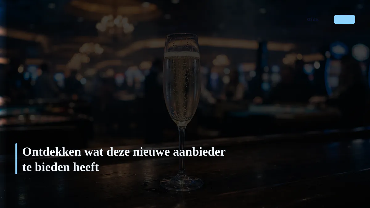 Ontdekken wat deze nieuwe aanbieder te bieden heeft