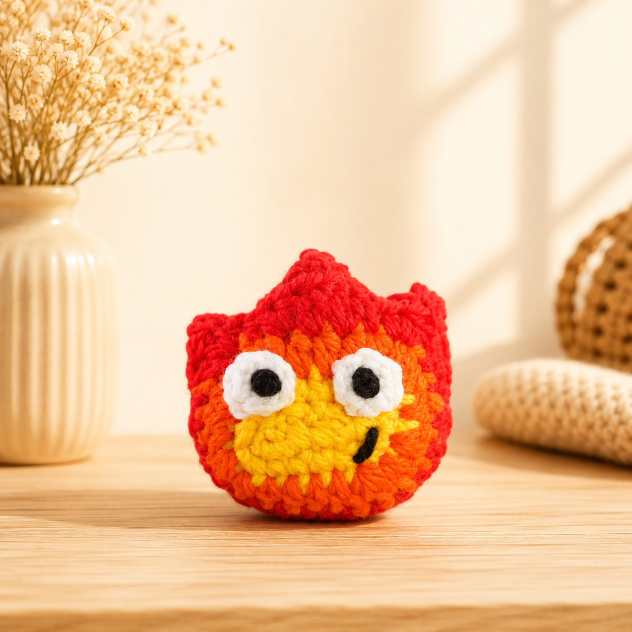 Calcifer keychain 