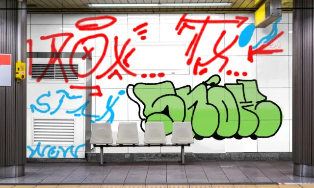 Graffiti artwork by DbDKITM