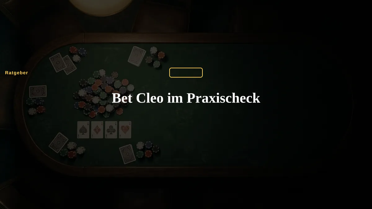 Bet Cleo im Praxischeck
