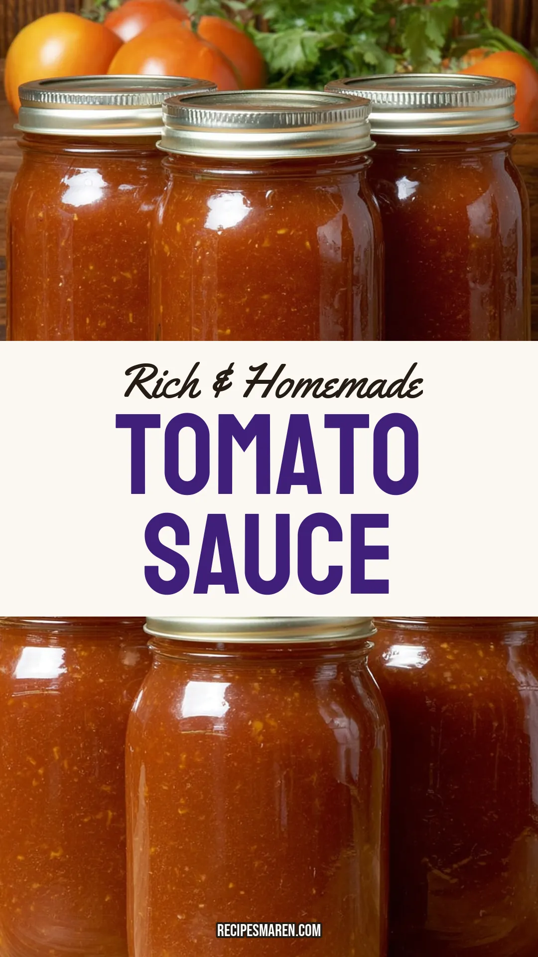 Discover the secrets to making rich homemade tomato sauce that's perfect for canning this summer. This easy tomato sauce recipe is a must-try for anyone looking to preserve the flavors of the season. With step-by-step instructions and foolproof tips, you'll be able to create a delicious sauce that enhances your favorite dishes. It's a great way to enjoy fresh tomatoes year-round. Click to unveil the full recipe!