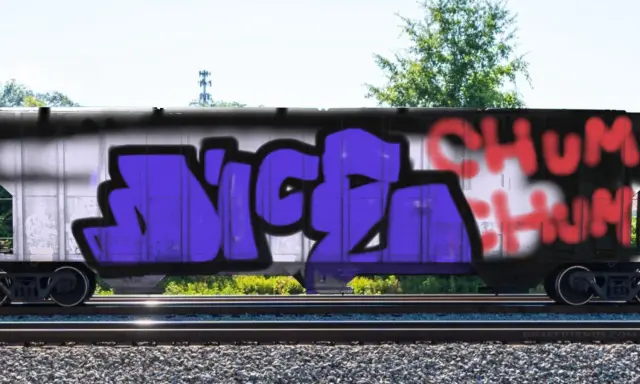 Graffiti artwork by alex