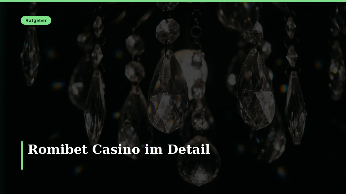 Romibet Casino im Detail