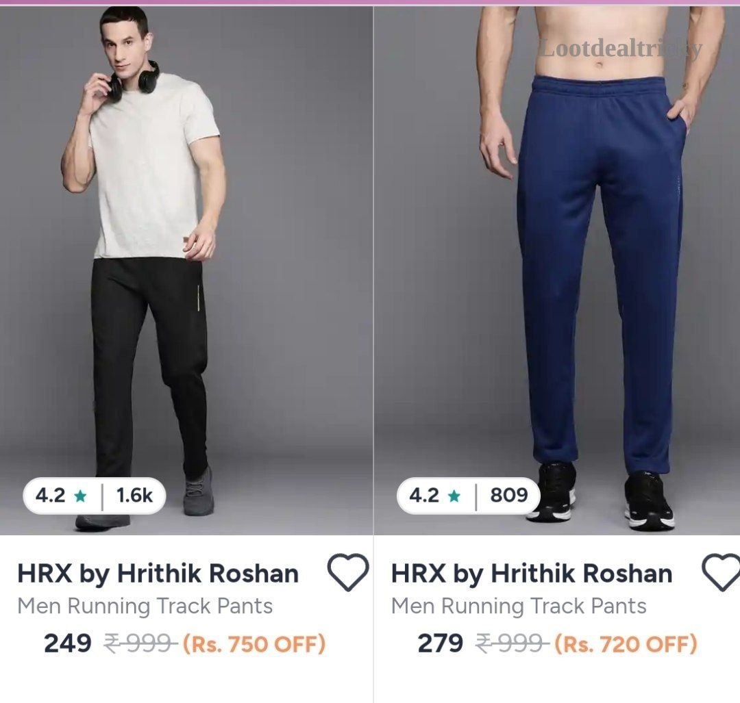 Hrx Track Pants | Lowest Price Deal Hrx Track Pants | Lowest Price Deal