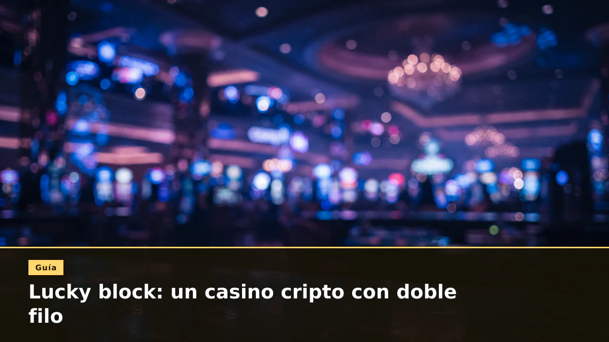 Lucky block: un casino cripto con doble filo
