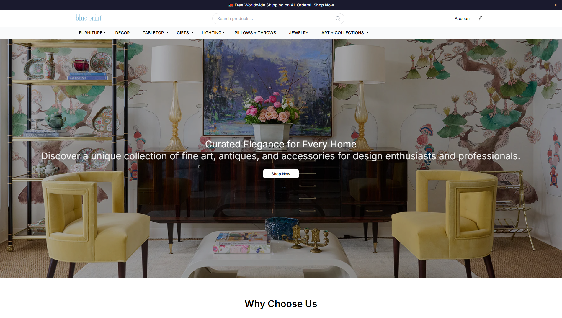 Primary capture · blueprintshop.shop