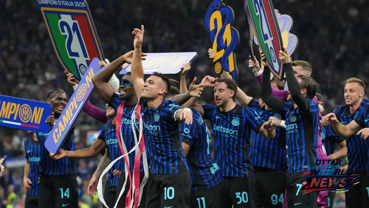 Inter Milan बनी इटली का नया बादशाह: प्रतिद्वंद्वियों की हार के साथ ही इंटर मिलान ने जीता Serie A खिताब
