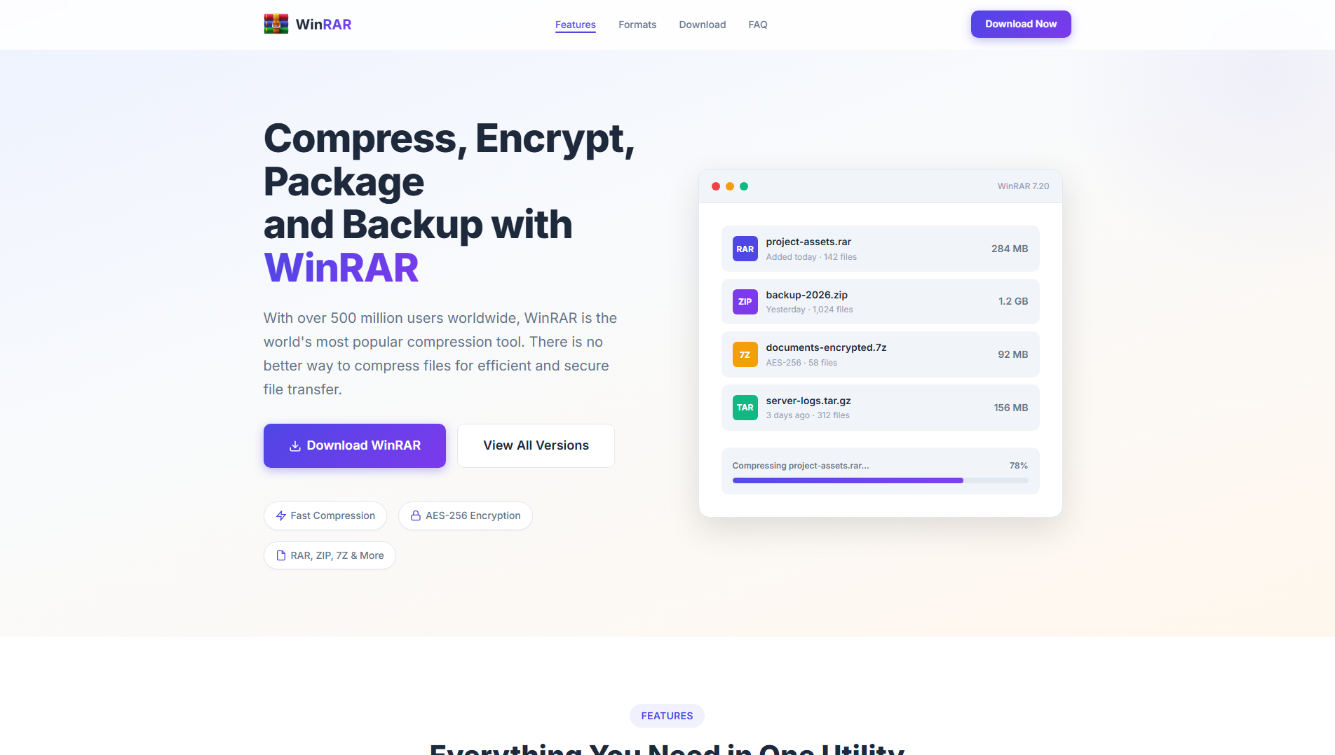 Stored capture of winrar.one