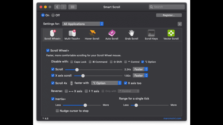 Smart Scroll Mac — scrolling preferences and controls on macOS