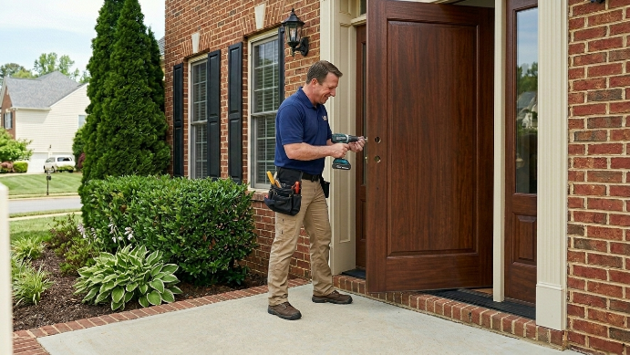 Commercial door installation Richmond