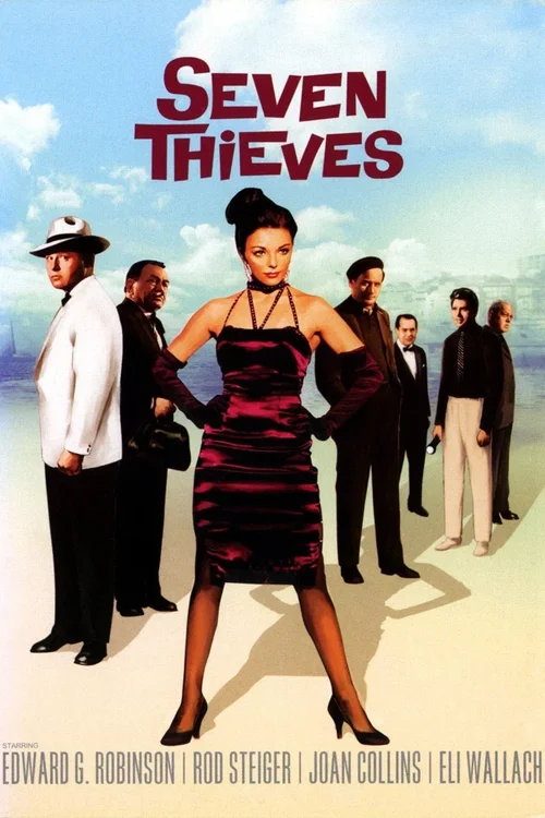 Wyprawa siedmiu złodziei / Seven Thieves (1960) PL.1080p.WEB-DL.H264-KiT / Lektor PL