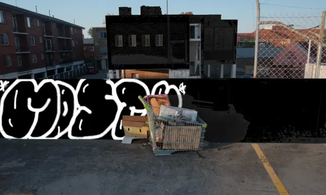 Graffiti artwork by Mosty
