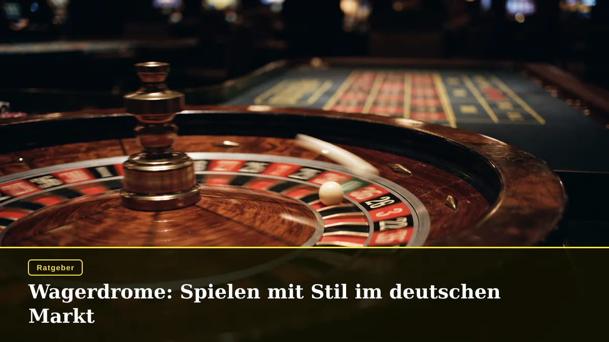 Wagerdrome: Spielen mit Stil im deutschen Markt