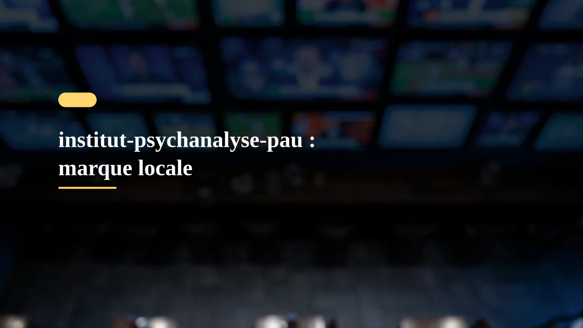 institut-psychanalyse-pau : marque locale
