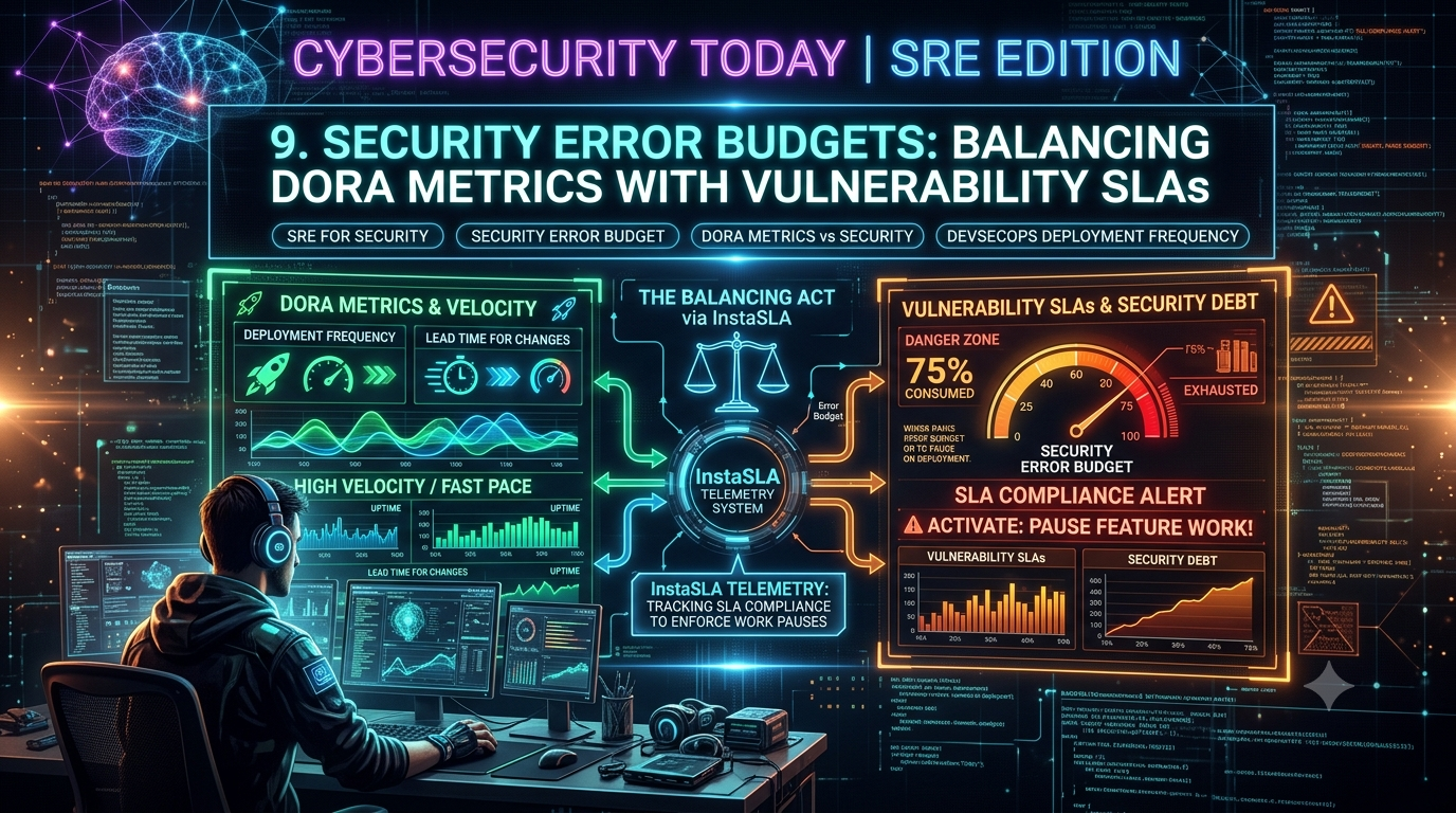 Security Error Budgets Balancing DORA Metrics with Vulnerability SLAs