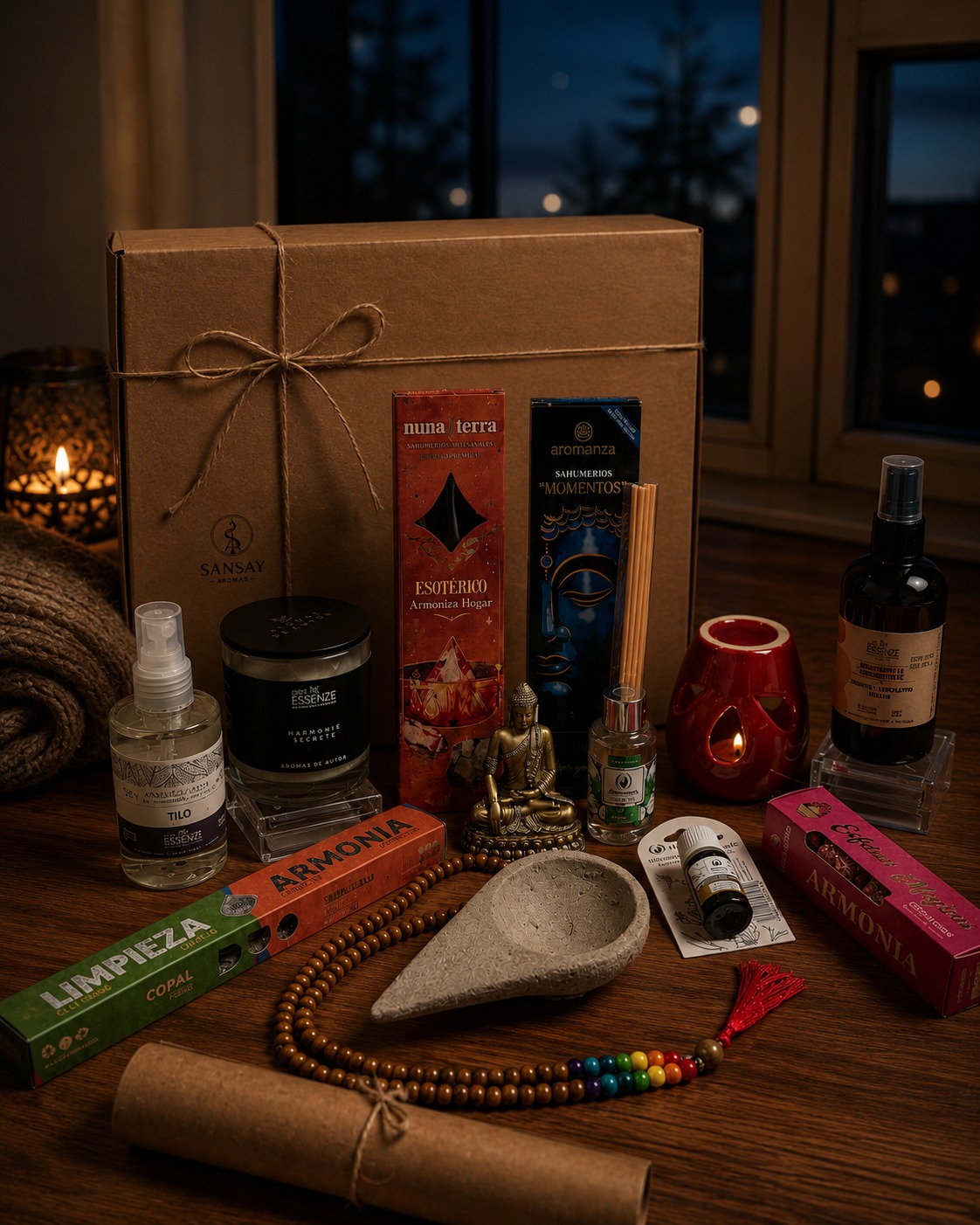 Kit Ritual Final del D&iacute;a Sansay Aromas