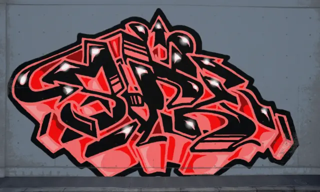 Graffiti artwork by Sark