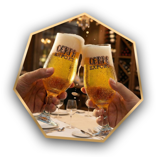 Cerpa Export — garrafas no gelo