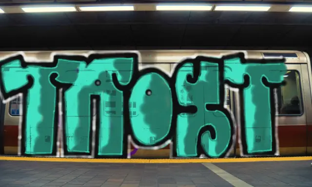 Graffiti artwork by taost
