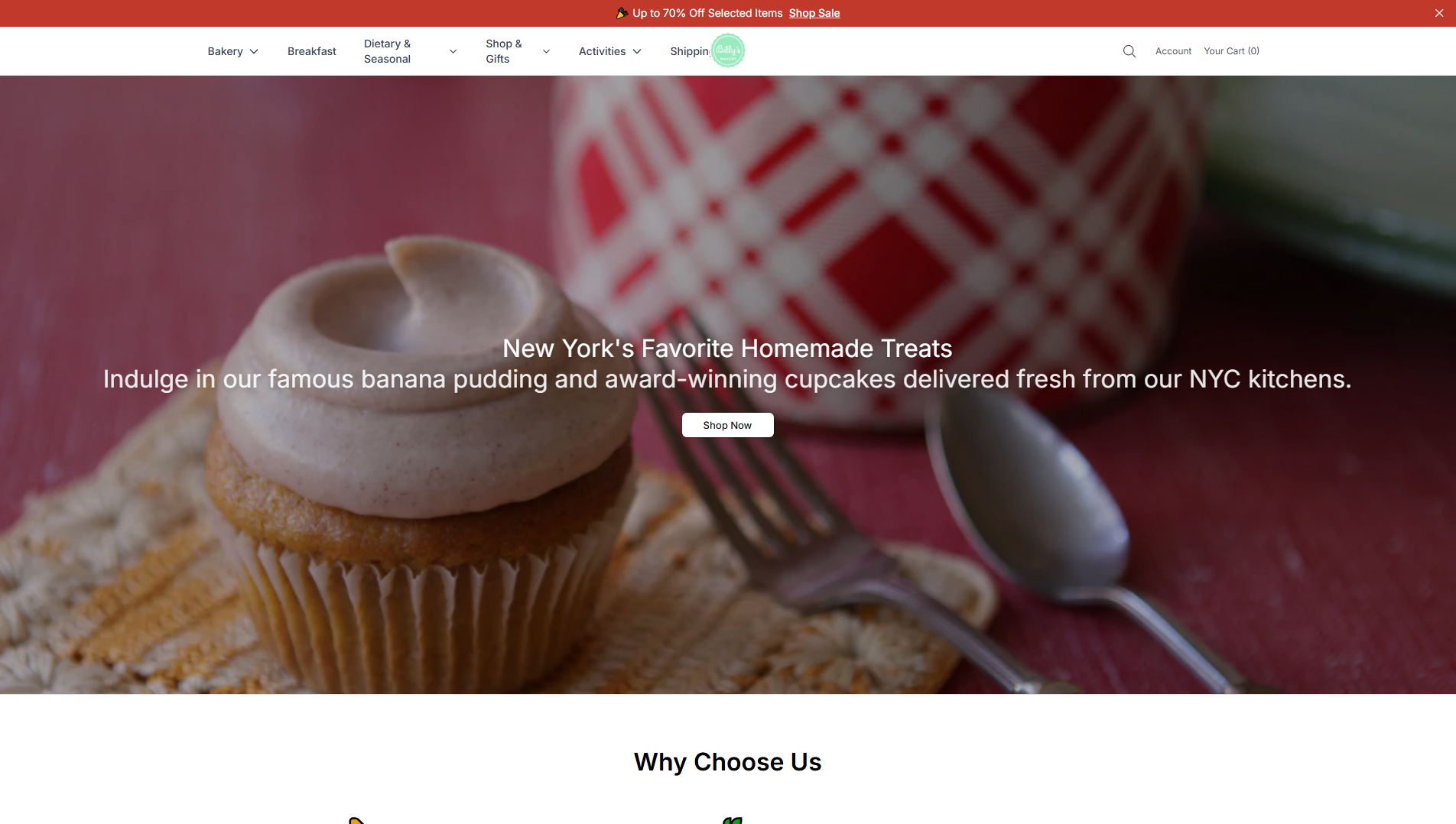 Основной снимок · billysbakeryhq.shop