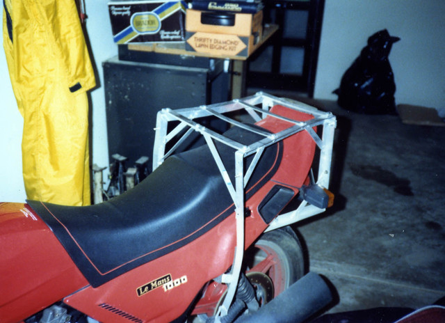 Rack on Guzzi