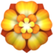 rosette-1f3f5-fe0f
