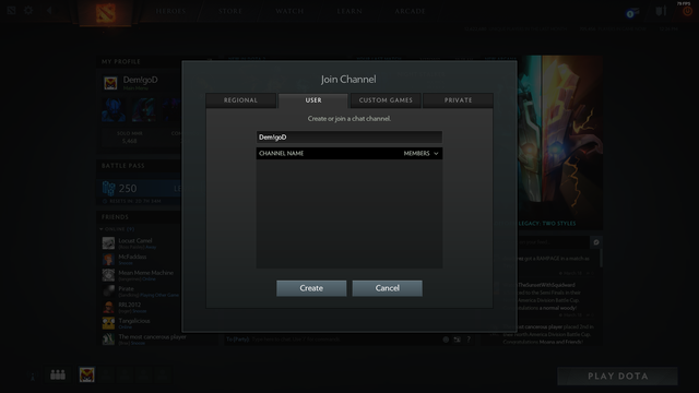chat channel