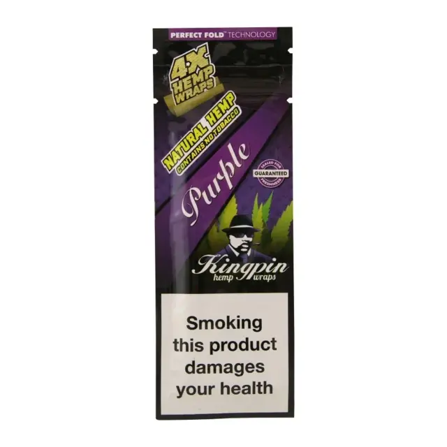 Hemp wrap purple EU 25/box