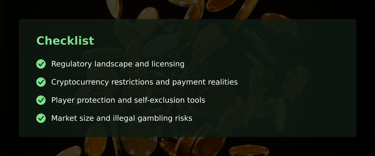 Navigating Bitcoin casino options for British players — Checklist