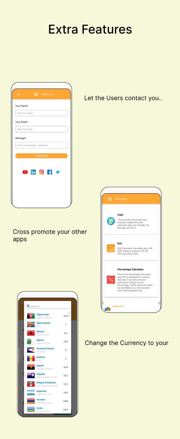 Financial Literacy Finance & EMI Calculator App Learn & Calculate on Demand Admob and Inapp Purchase